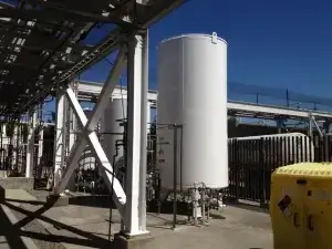 Industrial Painting services for Genentech manufacturing facilities tanks in Vacaville, CA