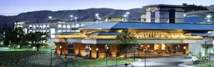 Commercial exterior casino painting for Cache Creek Casino Resort in Brooks, CA