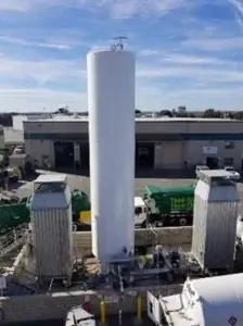 Industrial Silo Painting for Recology in San Francisco, CA