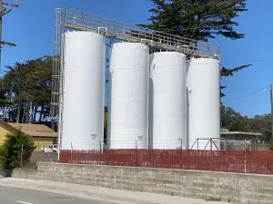 Industrial Coatings for Redwood Coast Fuel AST in Ft Bragg, CA